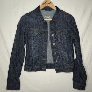 Mavi Ladies Denim Blue Samantha Jean Jacket Size Small